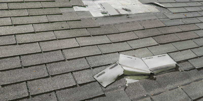 Hail Damage Roof Repair in Greensboro, North Carolina